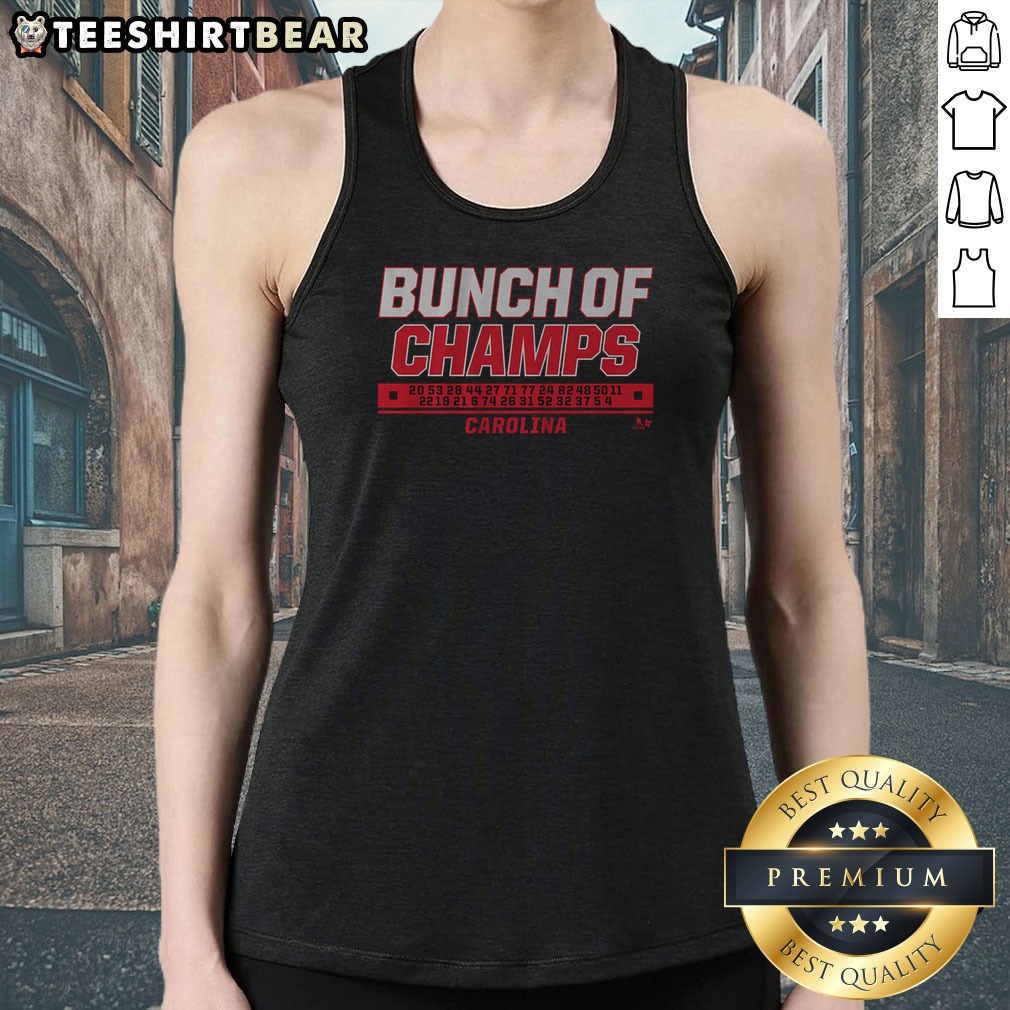 top-carolina-hockey-bunch-of-champs-tank-top Top Carolina Hockey Bunch Of Champs Tank top featuring bold championship text on a comfortable sleeveless garment
