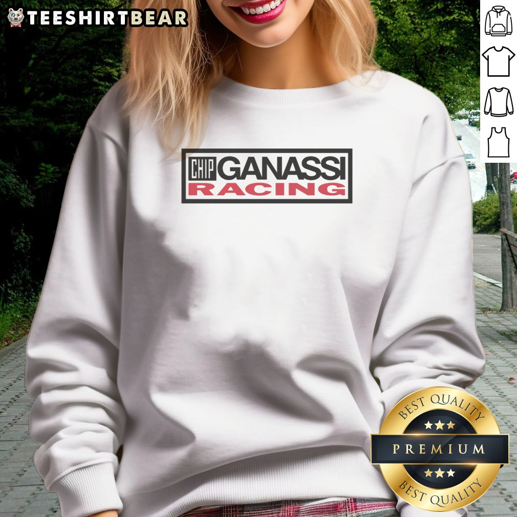 top-chip-ganassi-racing-logo-sweatshirt Top Chip Ganassi Racing Logo Sweatshirt featuring a vibrant and bold logo design.