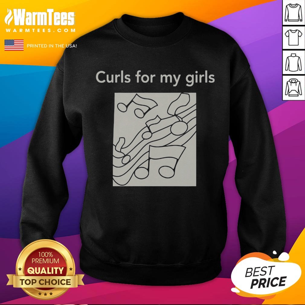 top-curls-for-my-girls-music-notes-sweatshirt Top Curls For My Girls Music Notes sweatshirt displayed in a cozy living room setting, perfect for music lovers.
