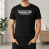 Top Data Center No Thanks ID Rather Date A Latina WHO Might Stab Me Shirt t shirt in black, short-sleeve cotton tee