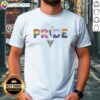 Top Golden State Valkyries 2026 WNBA Pride LGBT Pattern Flag Shirt featuring vibrant colors and a bold graphic design