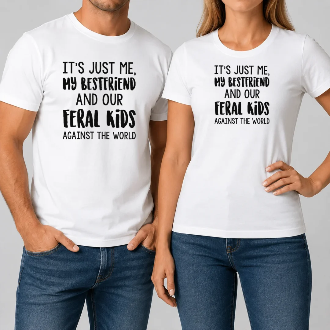 top-its-just-me-my-best-friends-and-our-feral-kids-against-the-worldweater-t-shirt Top Its Just Me My Best Friends And Our Feral Kids Against The Worldweater