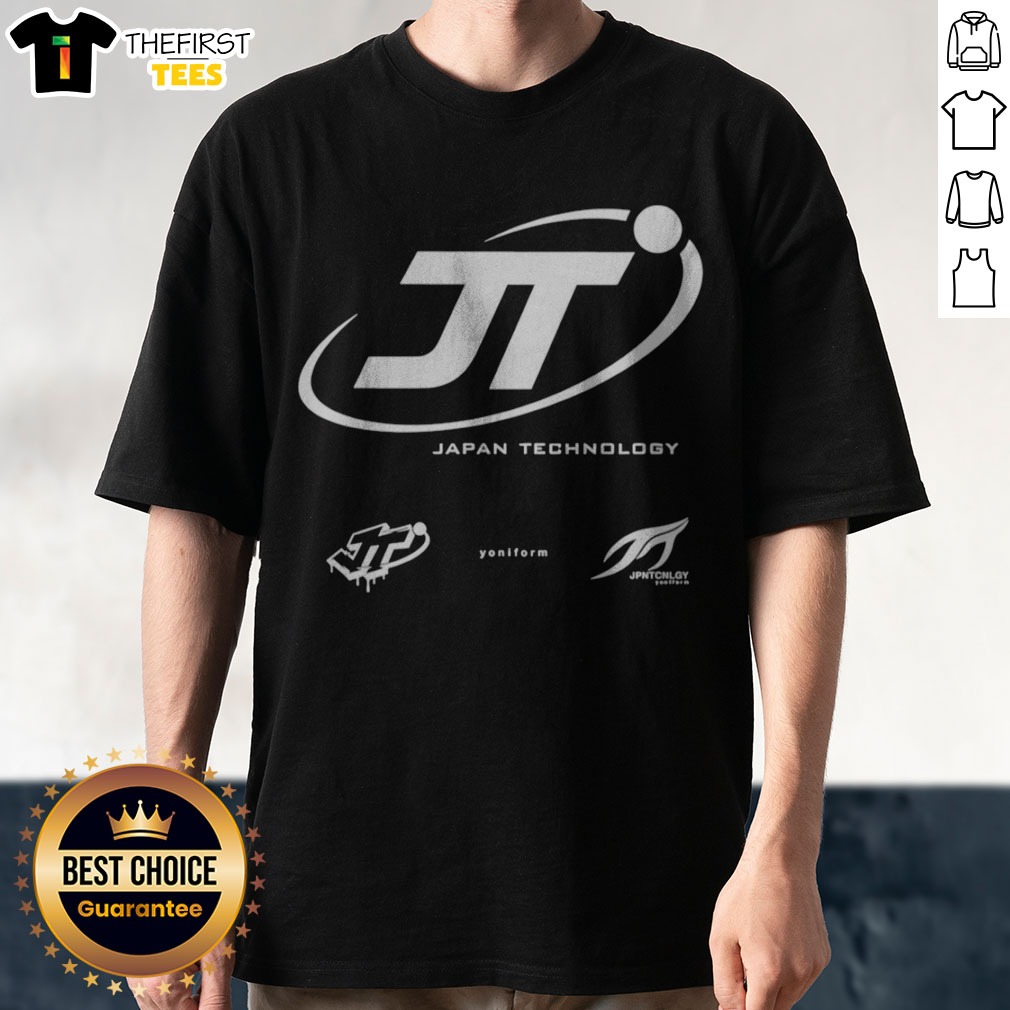 top-japan-technology-jt-yoniform-jpntcnlgy-logo-shirt Top Japan Technology JT Yoniform Jpntcnlgy Logo Shirt showcasing a modern and vibrant design.