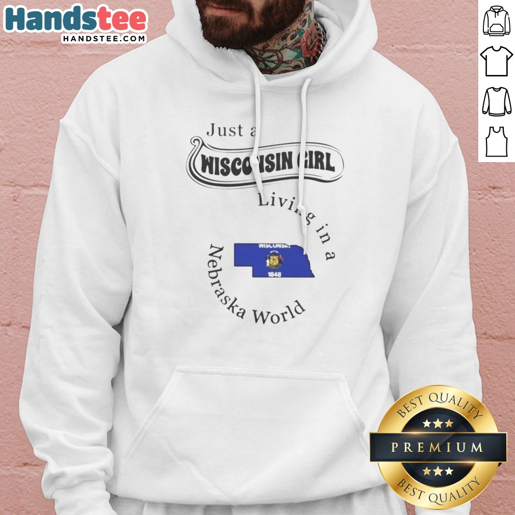 top-just-a-wisconsin-girl-living-in-a-nebraska-world-state-map-hoodie Top Just A Wisconsin Girl Living In A Nebraska World State Map Hoodie showing cozy pullover design with graphic print