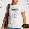 Top Just An Iowa Girl Living In An Indiana World shirt optimized for product display