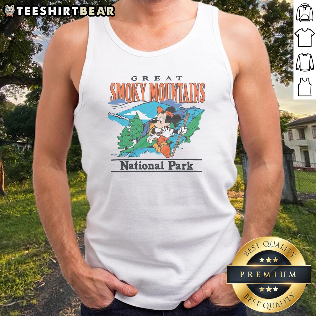 top-mickey-mouse-great-smoky-mountains-national-park-tank-top Top Mickey Mouse Great Smoky Mountains National Park Tank top featuring iconic artwork and vibrant colors.