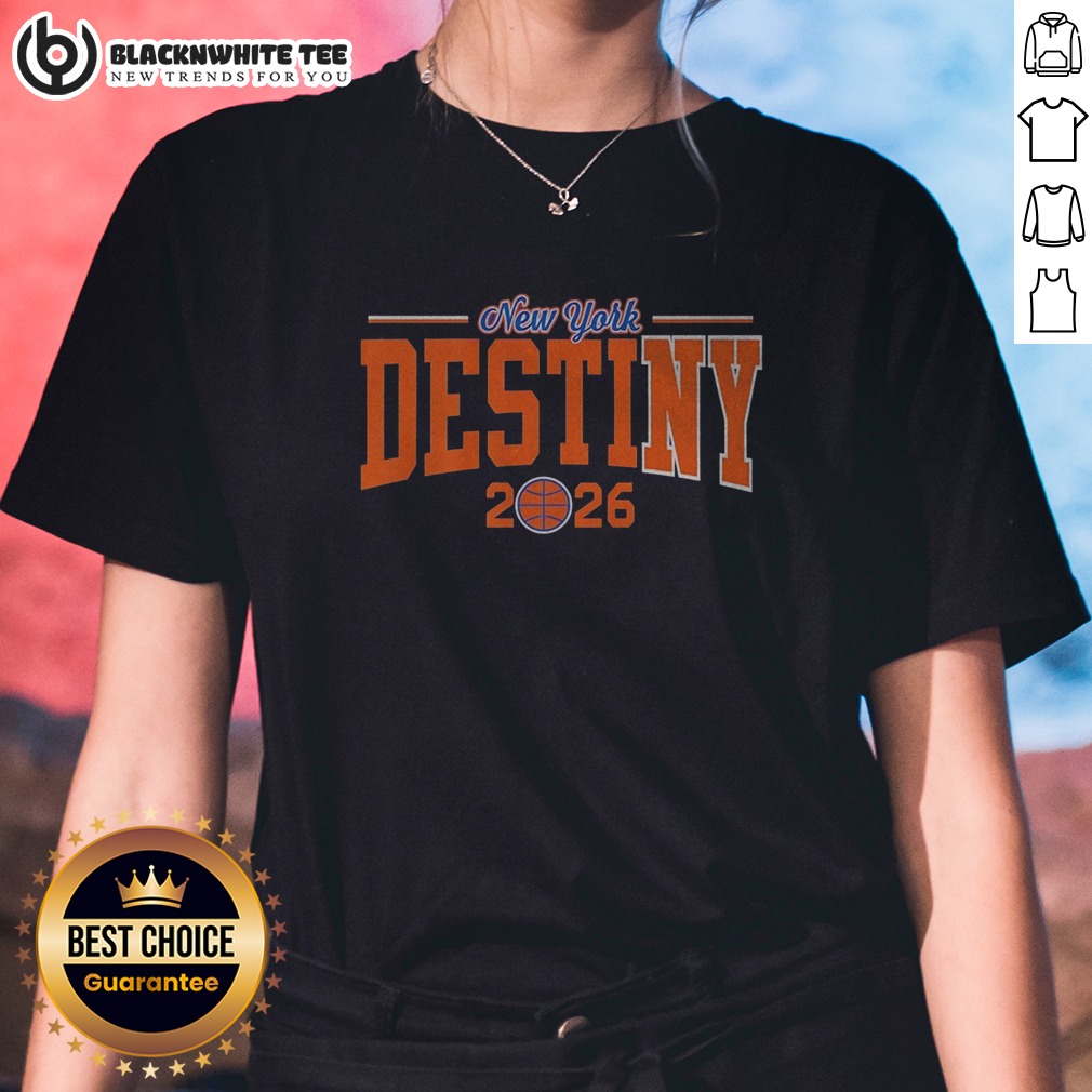top-new-york-knicks-destiny-2026-bold-arch-championship-basketball-text-ladies-shirt Top New York Knicks Destiny 2026 Bold Arch Championship Basketball Text Ladies Shirt in navy blue with bold arch design