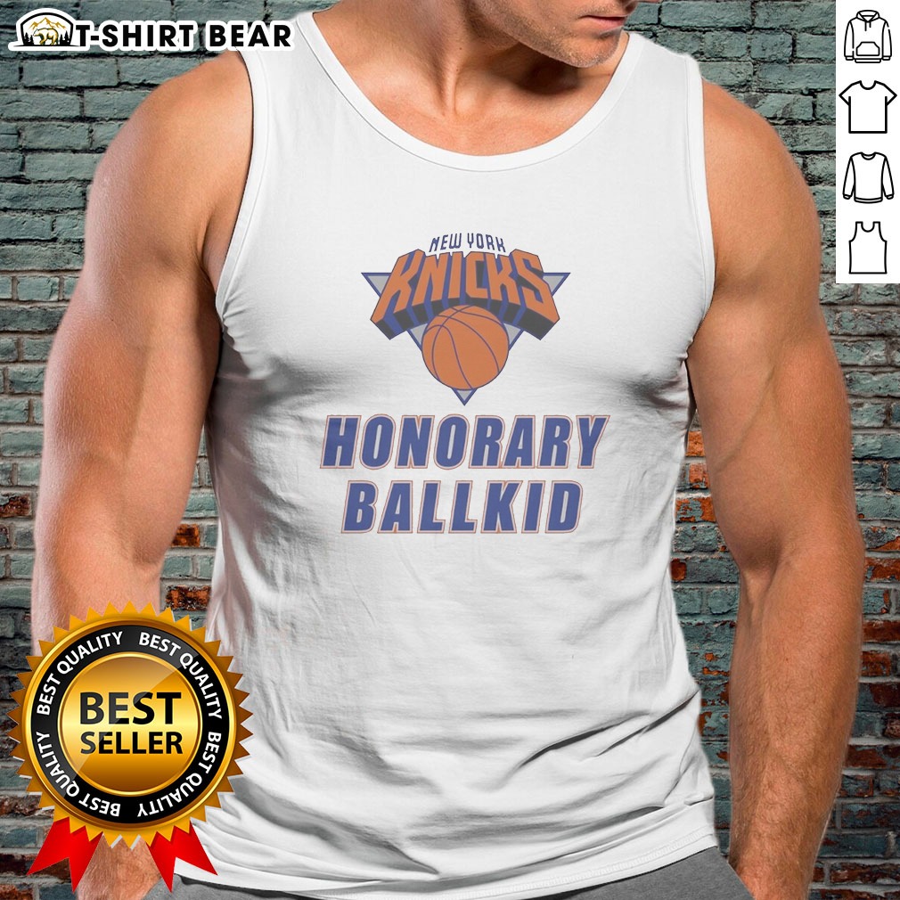 Top New York Knicks Honorary Ballkid Basketball Tank Top Top New York Knicks Honorary Ballkid Basketball Tank Top