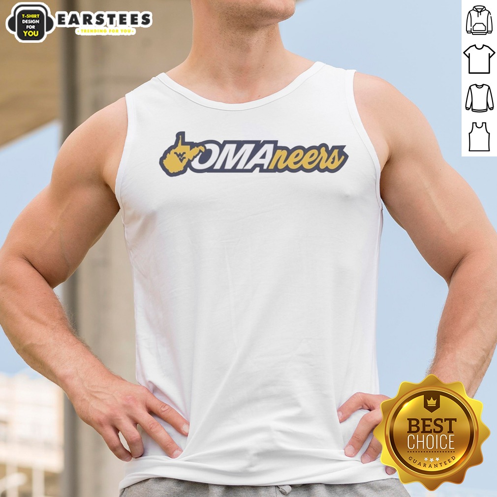 top-omaneers-west-virginia-mountaineers-sports-tank-top Top Omaneers West Virginia Mountaineers Sports tank top featuring bold team colors and logo
