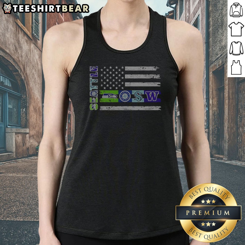 top-seattle-sport-teams-seahawks-mariners-kraken-washington-huskies-usa-independence-day-flag-tank-top Top Seattle Sport Teams Seahawks Mariners Kraken Washington Huskies USA Independence Day Flag Tank Top