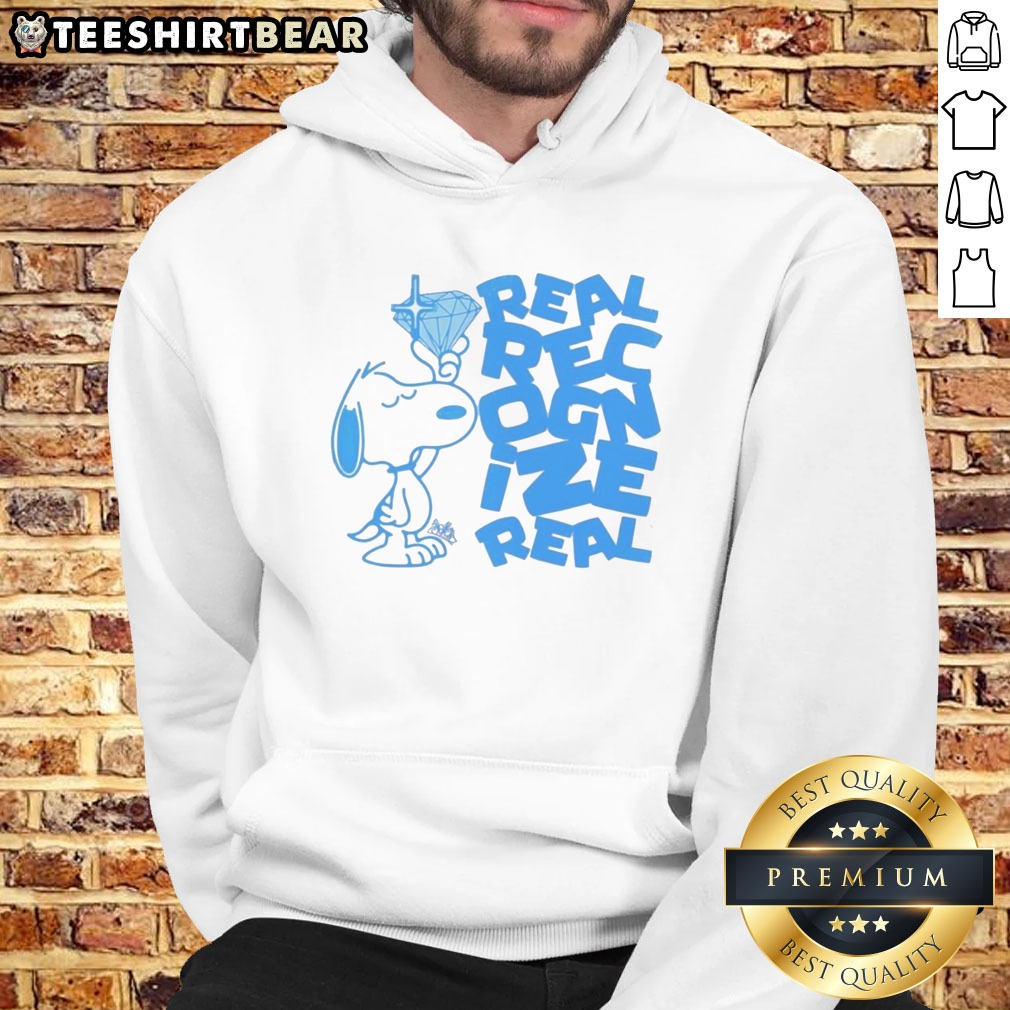 top-snoopy-peanuts-real-recognize-real-real-hoodie Top Snoopy Peanuts Real Recognize Real Real Hoodie featuring iconic Snoopy graphic
