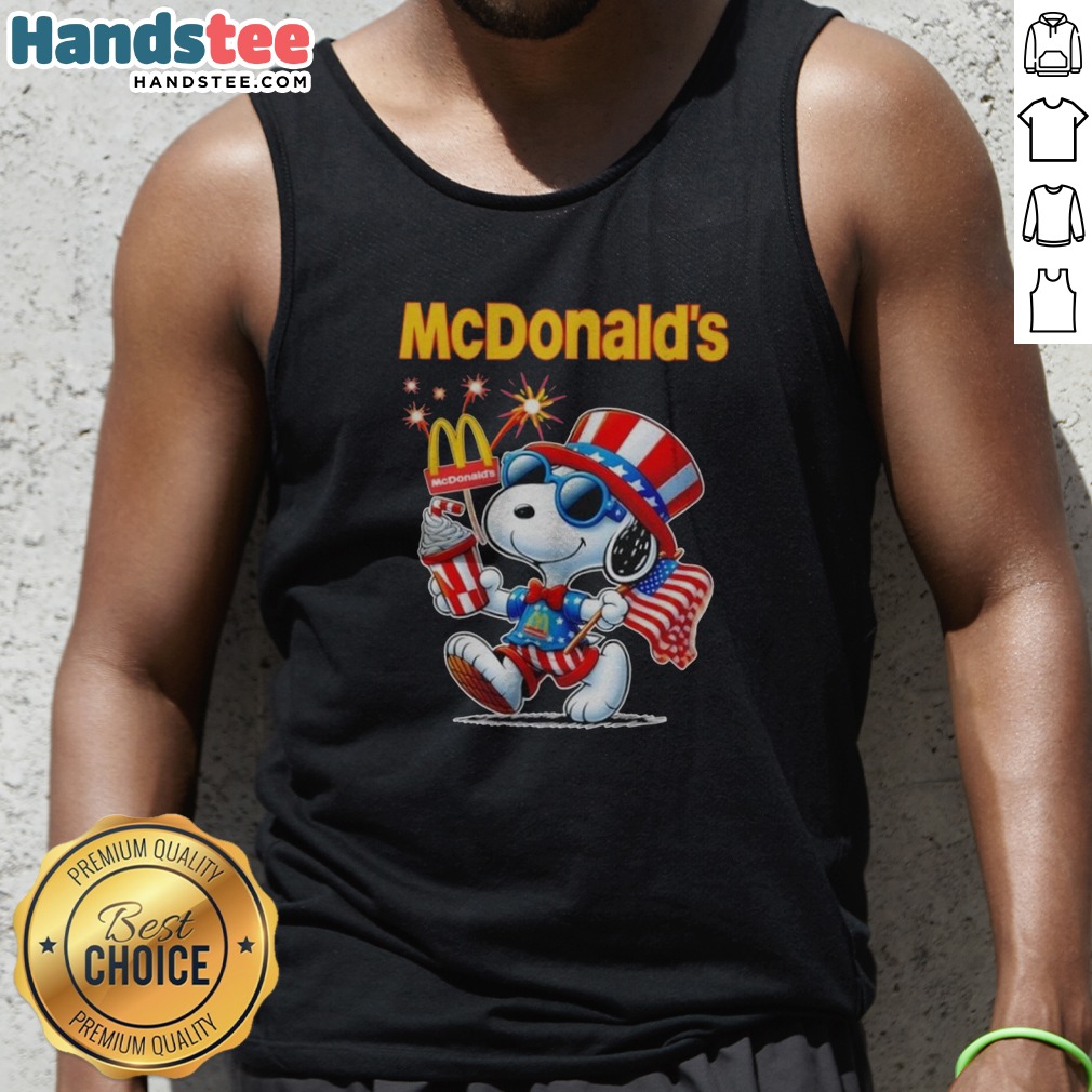 top-snoopy-x-mcdonald-s-fourth-of-july-american-250-years-1776-2026-fireworks-tank-top Top Snoopy X Mcdonald'S Fourth Of July American 250 Years 1776 2026 Fireworks Tank top showcasing festive design