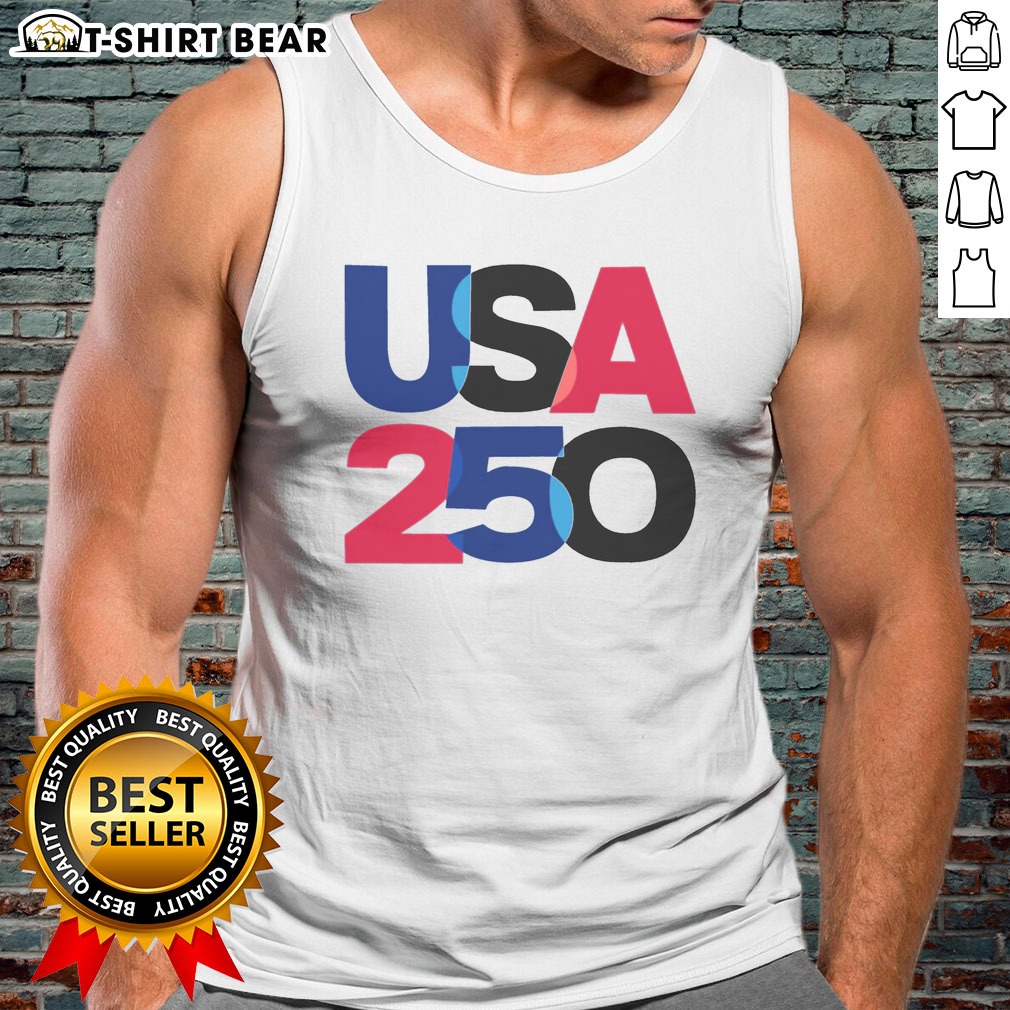 top-usa-250-overlay-tank-top Top USA 250 Overlay Tank top featuring a vibrant design ideal for summer wear.