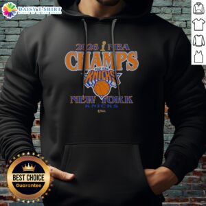 Pretty New York Knicks 2026 NBA Champions Vintage Hoodie in navy blue with classic championship graphics