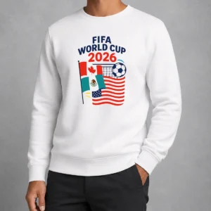 Pretty FIFA World Cup 2026 Canada Mexico United States Soccer Sweater