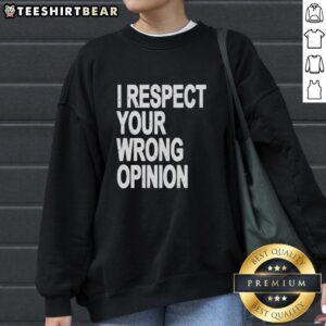 Good Wrong Opinion Sweatshirt featuring bold text design, perfect for casual outfits and expressing unique viewpoints.