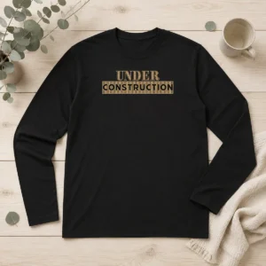 Premium Under Construction Long Sleeve Shirt