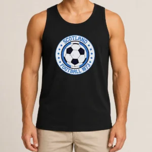 Funny Scotland Football 1873 Vintage Soccer Tank Top