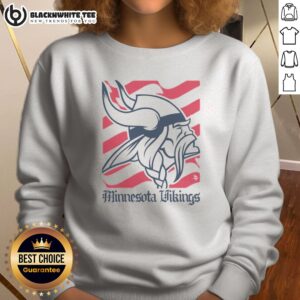 Premium Minnesota Vikings American Heritage Wordmark Sweashirt featuring bold team graphics