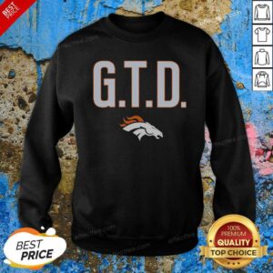 Pretty Denver Broncos GTD Logo Sweatshirt