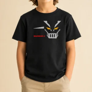 Nice Mazinger Z Robot Face Logo Kids T-Shirt