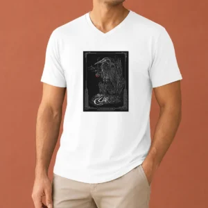 Pretty The Cure In Dublin Ireland On June 26 2026 Poster V Neck Shirt featuring a soft cotton blend fabric with a flattering V neckline