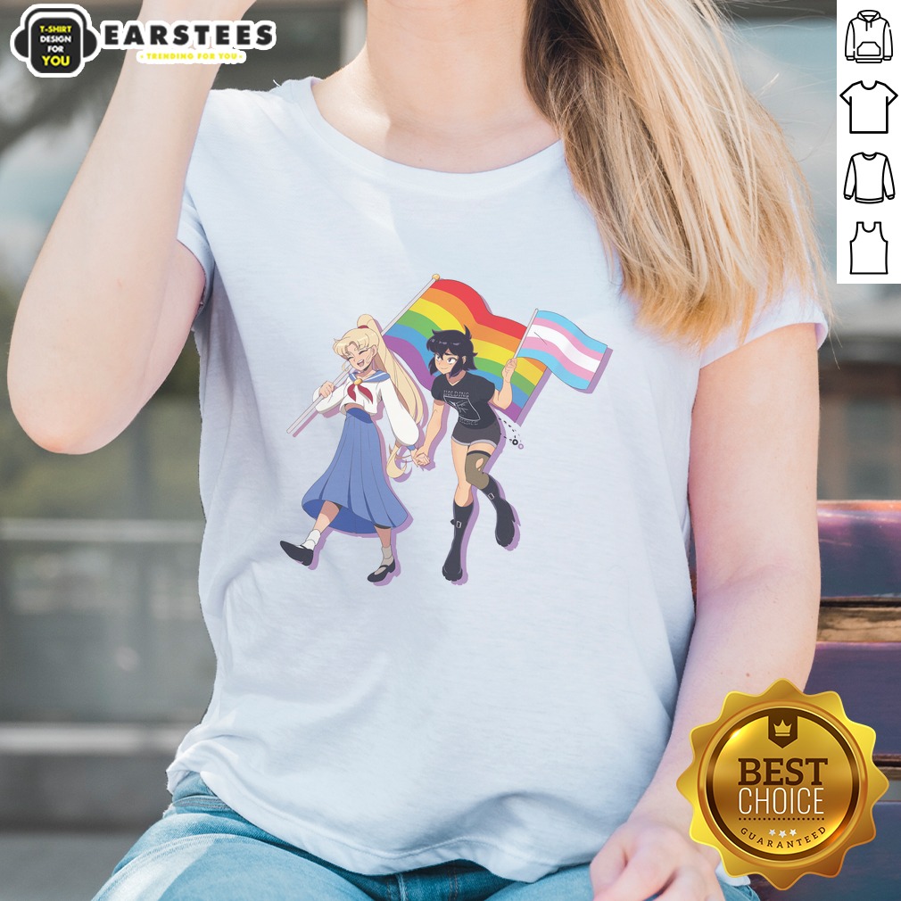 usagi-tsukino-and-sailor-moon-character-holding-obsession-pride-flag-ladies-shirt Usagi Tsukino And Sailor Moon Character Holding Obsession Pride Flag ladies shirt featuring vibrant colors and a playful design.