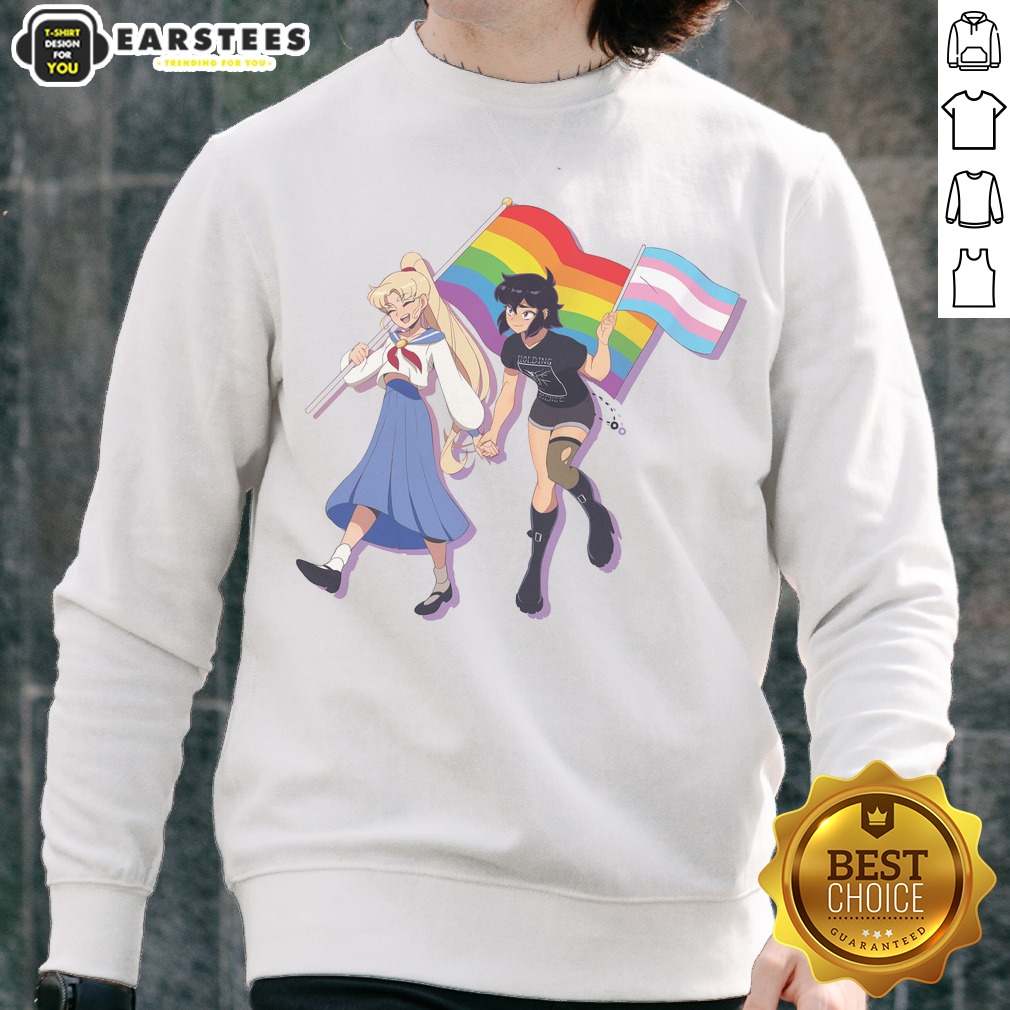 usagi-tsukino-and-sailor-moon-character-holding-obsession-pride-flag-sweatshirt Usagi Tsukino And Sailor Moon Character Holding Obsession Pride Flag sweatshirt featuring vibrant colors and unique design.