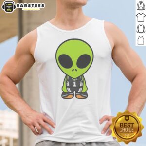 The Alien Victor Wembanyama Cartoon tank top featuring a vibrant graphic design.
