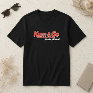 Original Johnny Knoxville Kum And Go We Go All Out V-Neck Shirt