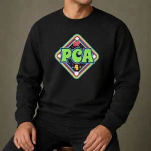 Premium CF PCA 4 Baseball Diamond Mascot Design Logo And Team Pride Sport Performance Sweater