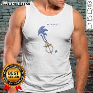 Official The Hedgehog Keyblade Blue Blur Design Tank Top