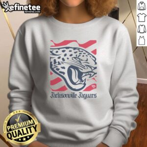 Pretty Jacksonville Jaguars American Heritage Wordmark sweatshirt featuring a bold team logo