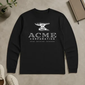 Nice ACME Corporation Anvils Explosives Detonators Long Sleeve Shirt