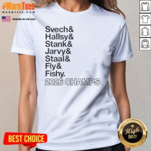 Awesome Svechnikov Hall Hamilton Stankoven Jarvis Staal Necas Aho Carolina Hurricanes Ladies Shirt