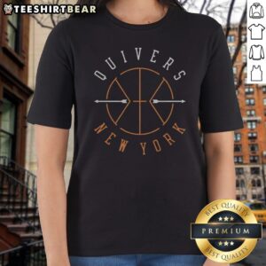 New York Quivers Basketball Style New York Knicks Ladies Shirt