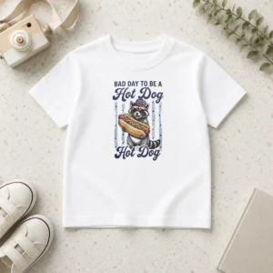 Original Bad Day To Be A Hot Dog Kids T-Shirt