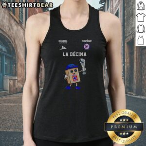 Awesome Club De FúTbol Cruz Azul Cemento La DéCima Nikko Auto Parts Novibet Tank Top displayed in a vibrant setting