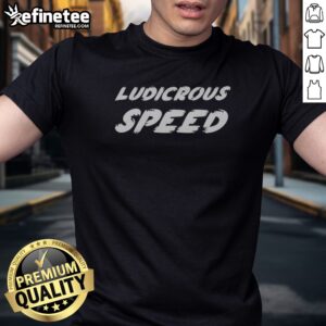 Premium Ludicrous Speed Spaceballs Movie Quote Parody Reference Design t shirt in vibrant color