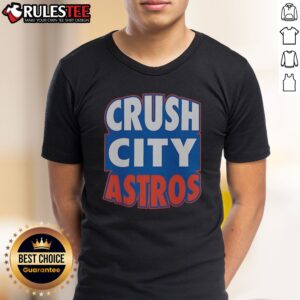 Premium Houston Astros Crush City Shirt featuring vibrant graphics and comfortable fabric.