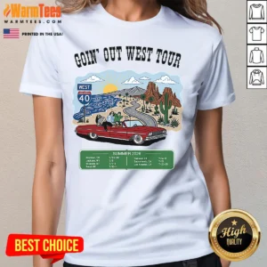 Original Panic Goin Out West Tour Summer 2026 Ladies Shirt