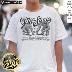 Nice Holochess All Stars Kintan Strider Vs Kalhar Dejarik Legends 19 77 Shirt featuring a vibrant graphic design.