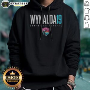 Hot San Diego Wave FC Wynalda 19 San Diego Wave FC Soccer Team hoodie featuring team colors and logo