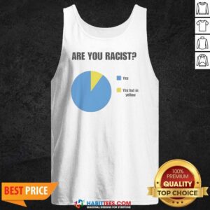 Hot Are You Racist Yes Yes But In Yellow tank top optimized for casual wear