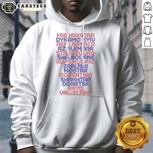 Funny Fredrikstad Dynamo Kyiv AEK Larnaca AZ Alkmaar Strasbourg Shelbourne Kups Kuopio hoodie in vibrant colors