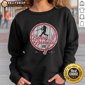 Nice Benny Barrels Sweatshirt featuring a relaxed fit and cozy fabric for everyday wear.