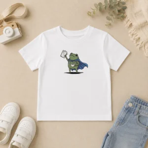 Funny Doctor Frog We Chart At Dawn Medical Professional Nursing Kids T-Shirt