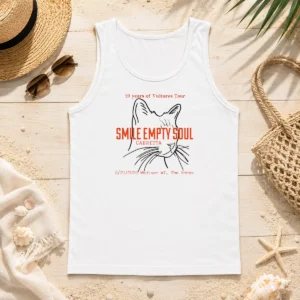 Nice Smile Empty Soul Cabretta 20 Years Of Vultures Tour Madison WI The Annex Tank Top
