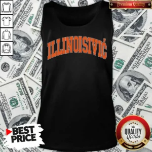 Top Illinoisivic Il Balkan Ball Tank Top