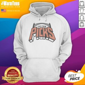 Original New York Knicks F Them Picks hoodie featuring bold team graphics and a comfortable fit.